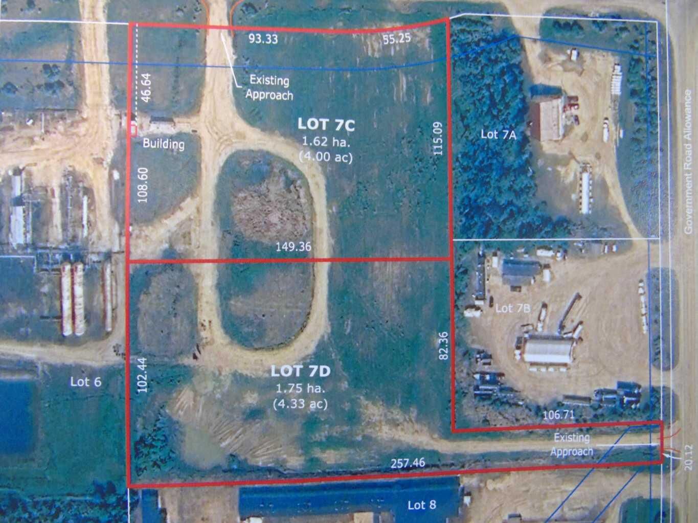 Property Photo: Lot 7D West Mitsue Industrial Road AB T0G 2A0