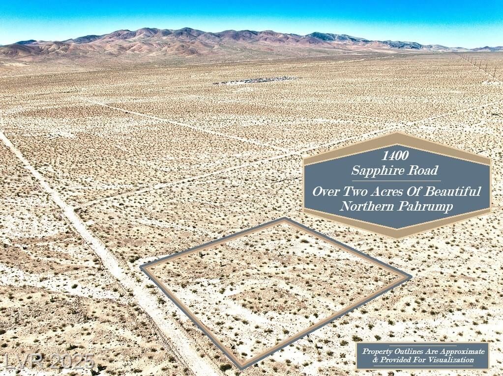 Property Photo:  1400 West Sapphire Road  NV 89060 