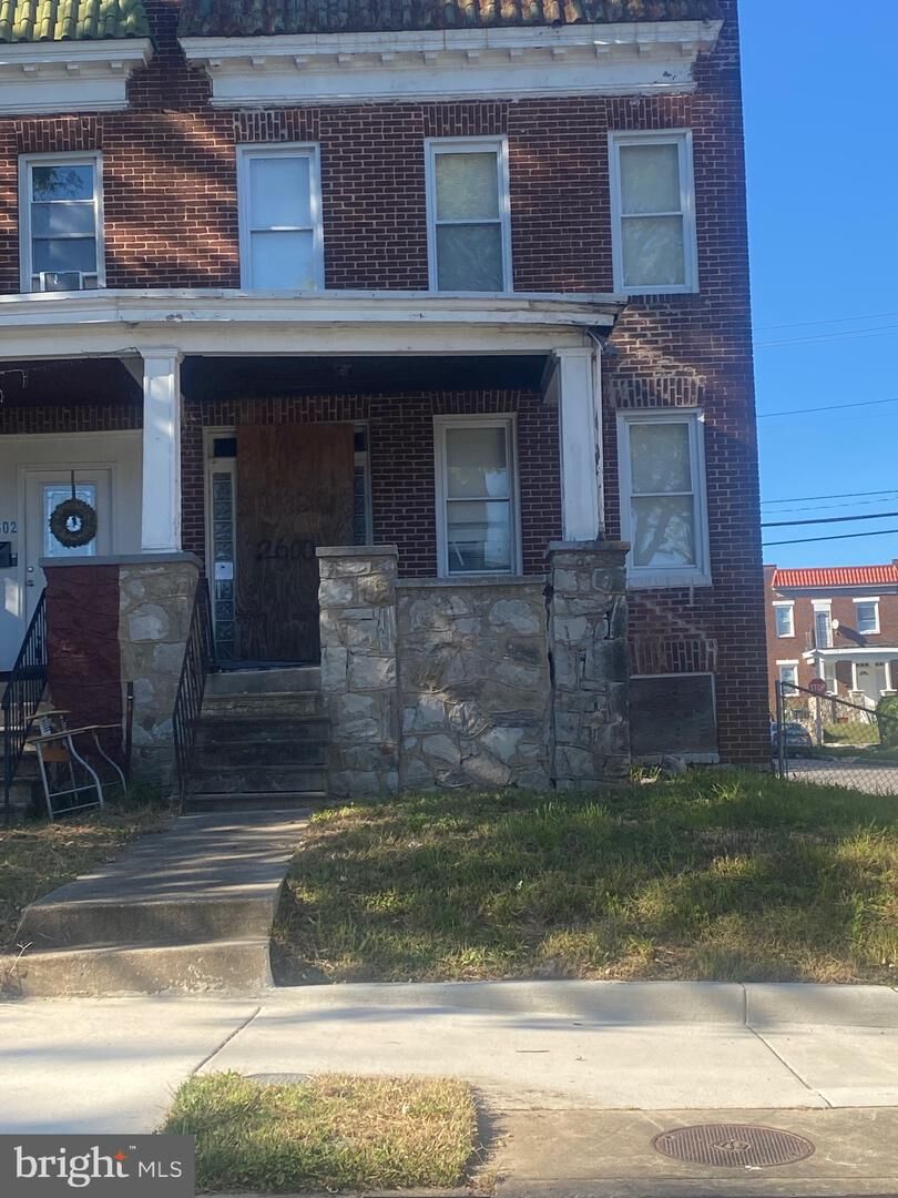 Property Photo: 2600 Oswego Avenue MD 21215