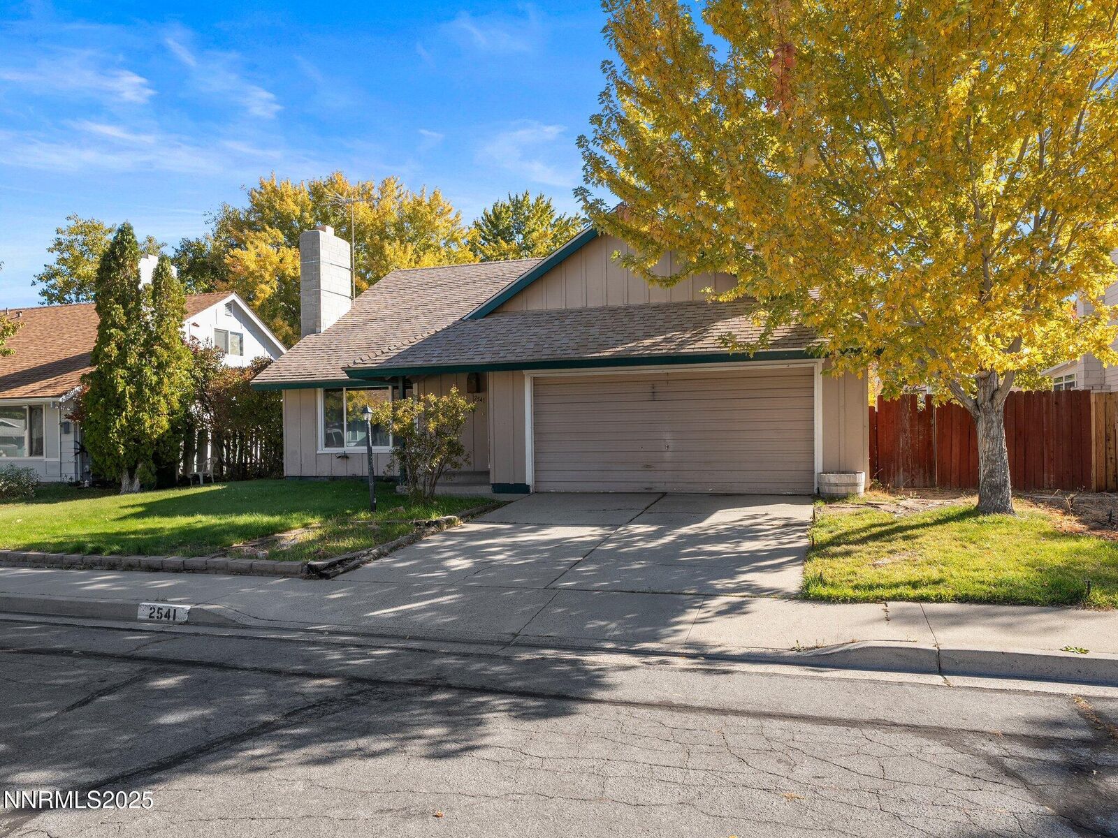 Property Photo: 2541 Brentwood Drive NV 89701
