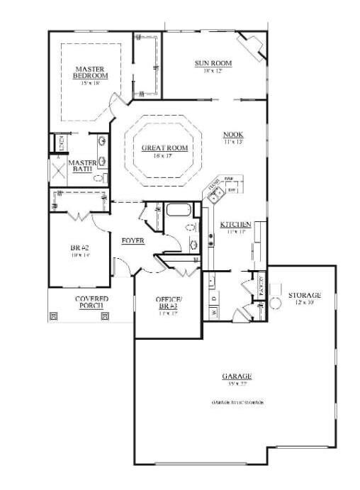 Property Photo:  2002 Bogey Court  IN 46706-8800