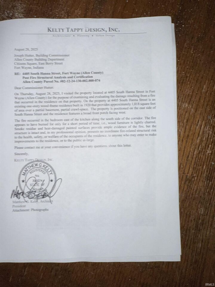 Property Photo:  4405 S Hanna Street  IN 46806-4743