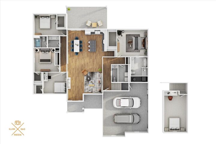 Property Photo:  50 Moss Lake Drive  IL 61842