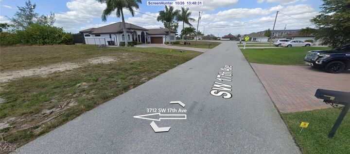 Property Photo: 3712 SW 17th Avenue FL 33914