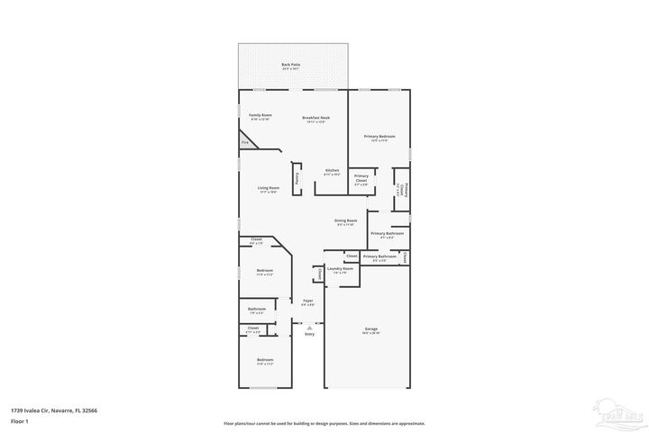 Property Photo: 1739 Ivalea Cir FL 32566