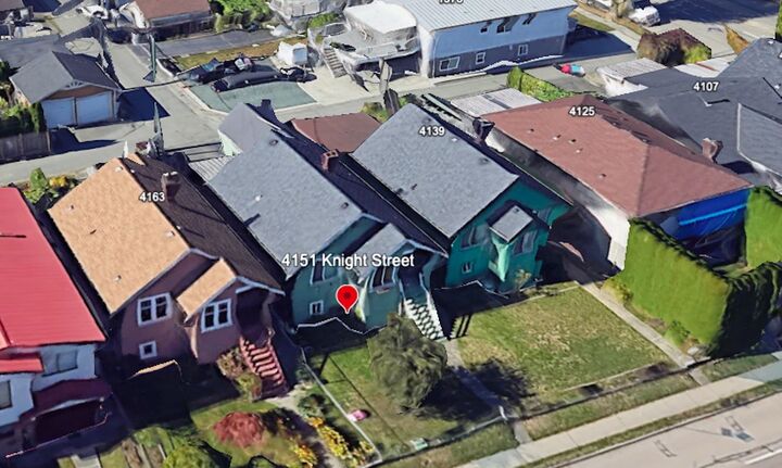 Property Photo:  4151 Knight Street  BC V5N 3M1 