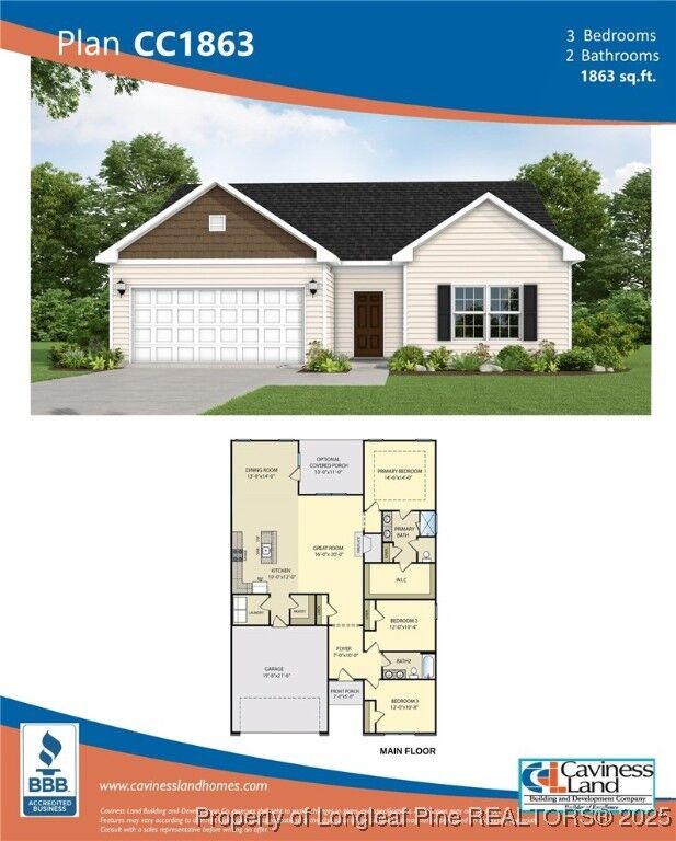 Property Photo:  354 Sacksonia Street  NC 28376 