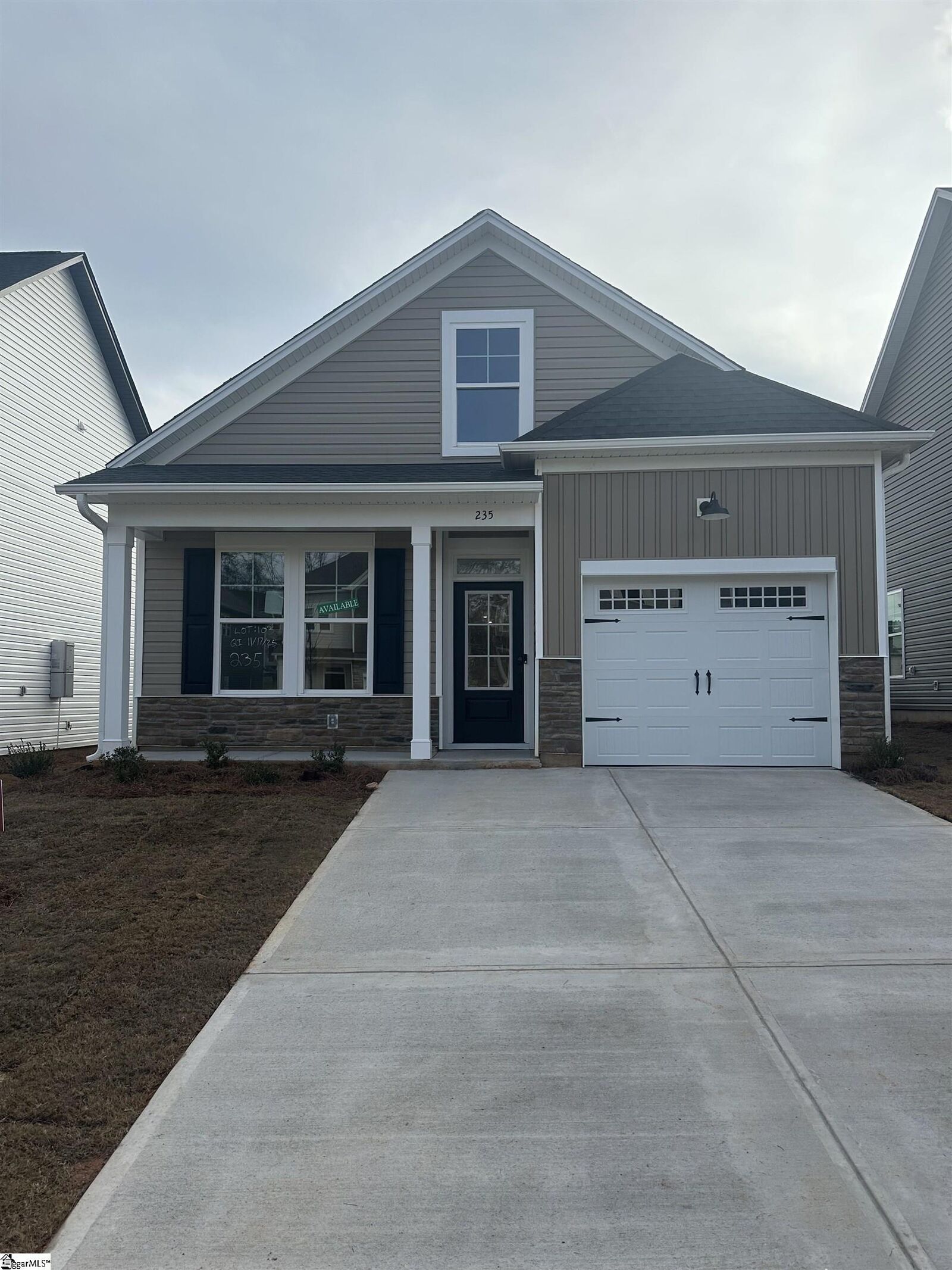 Property Photo: 235 Brown Circle Lot 103 SC 29642