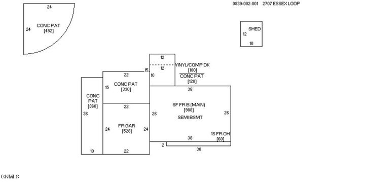 Property Photo:  2707 Essex Loop  ND 58504 