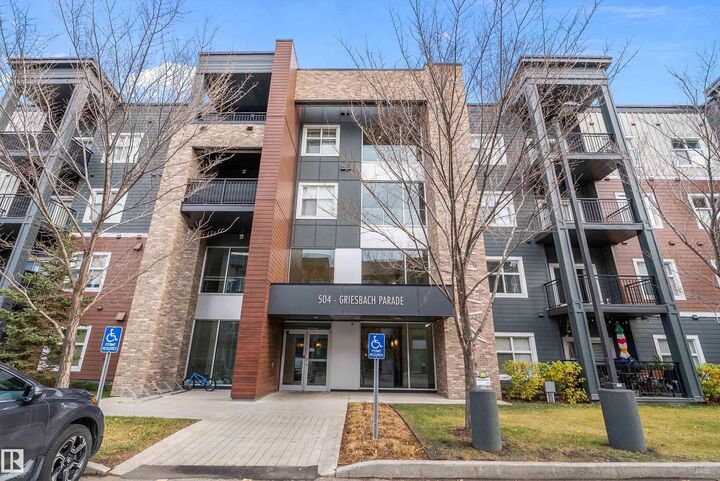 Property Photo: 504 Griesbach Parade NW 311 AB T5E 6V9