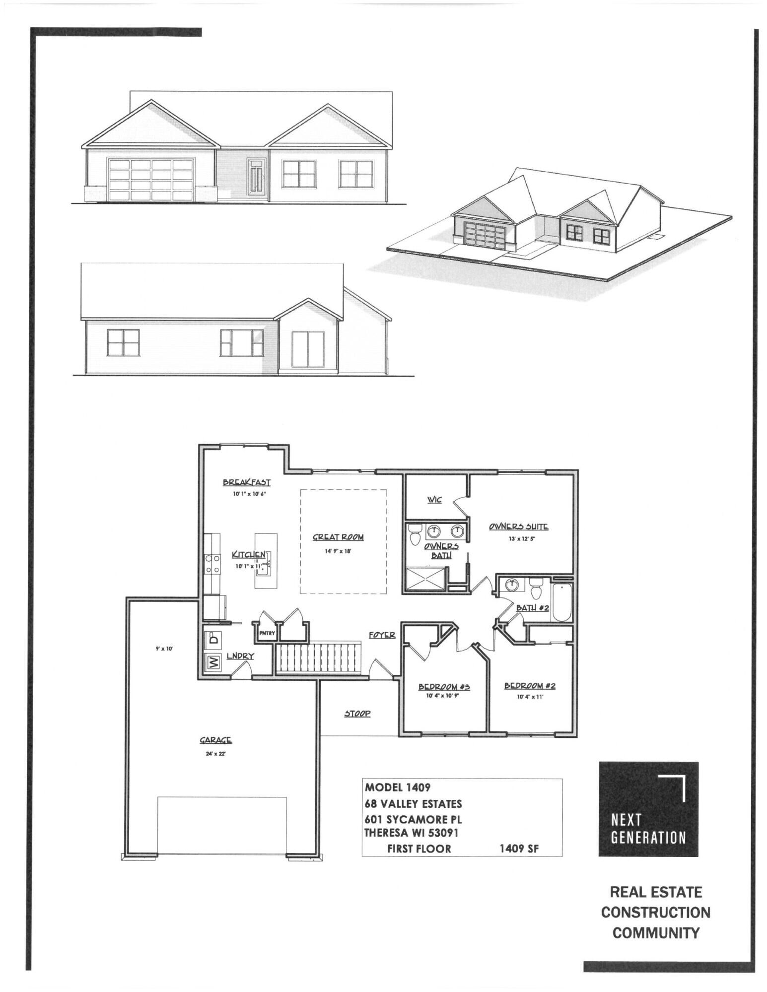 Property Photo:  601 Sycamore Pl  WI 53091 