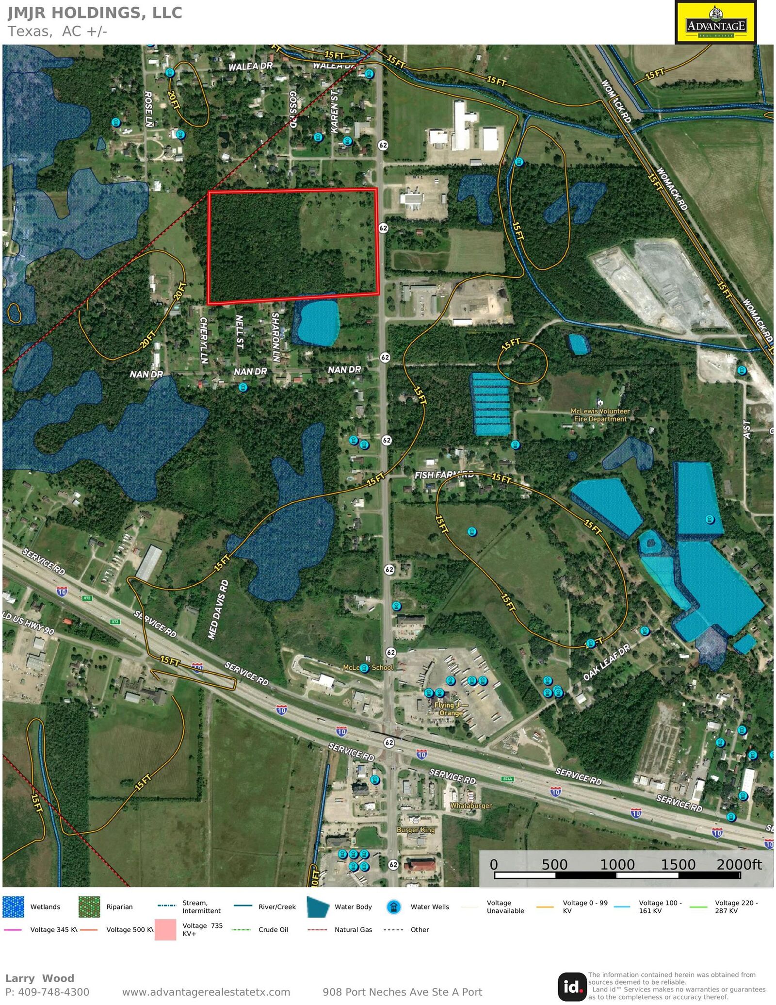 Property Photo:  27.68 Acres Hwy 62  TX 77632 