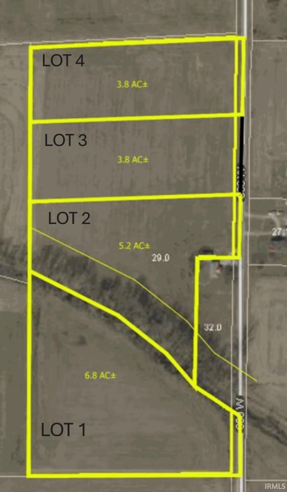Property Photo:  Lot 2 Cr 600 W Road  IN 47634 