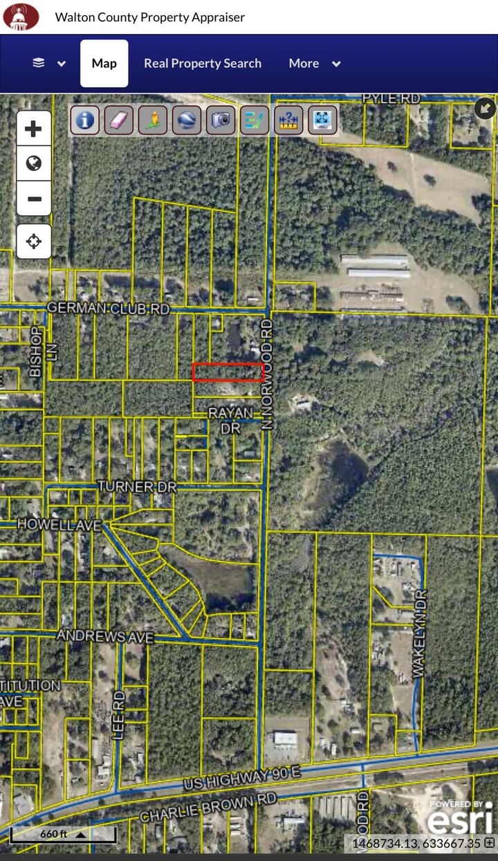Property Photo:  Lot 3 N Norwood Road  FL 32433 