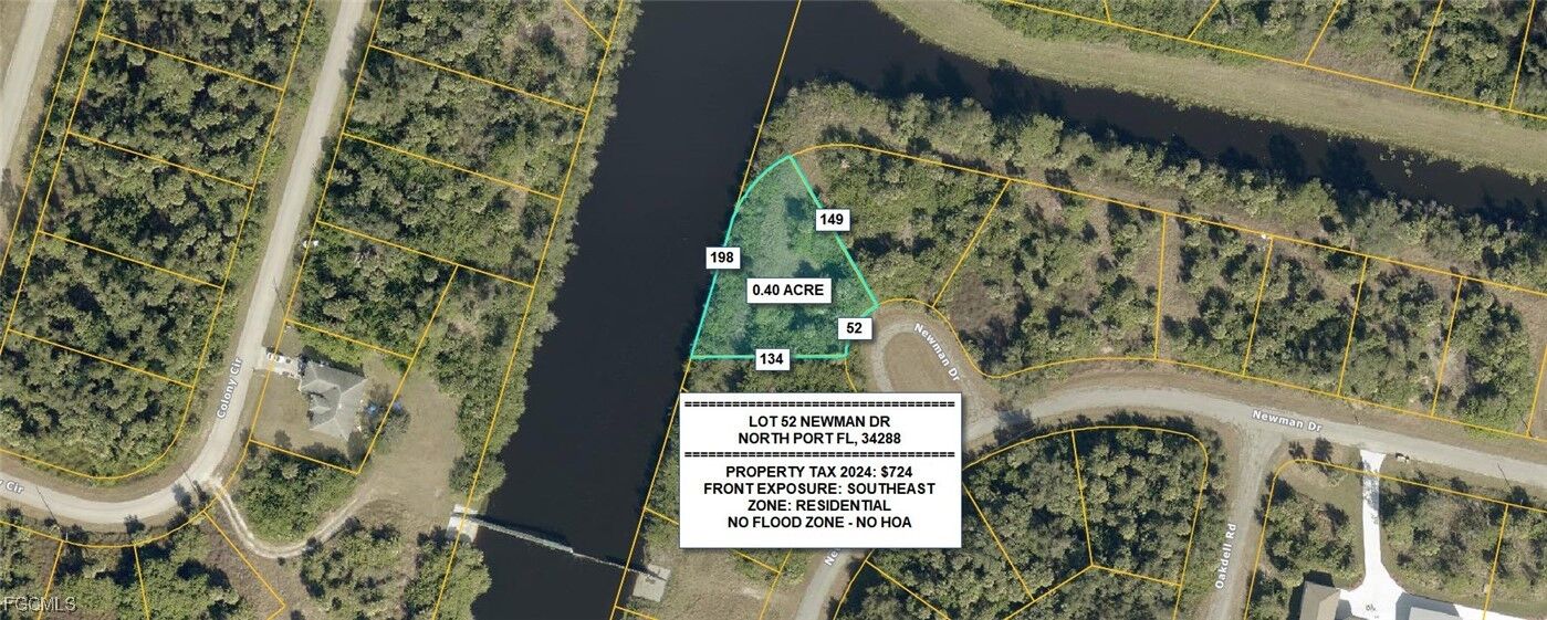 Property Photo:  Lot 52 Newman Dr  FL 34288 