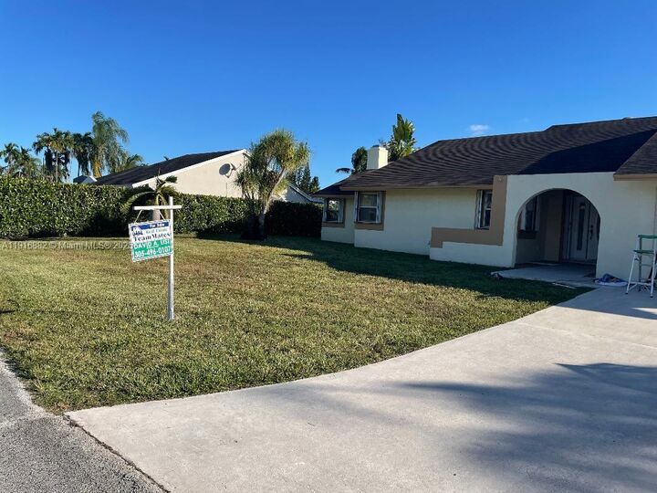 Property Photo:  14930 SW 157th Ter  FL 33187 