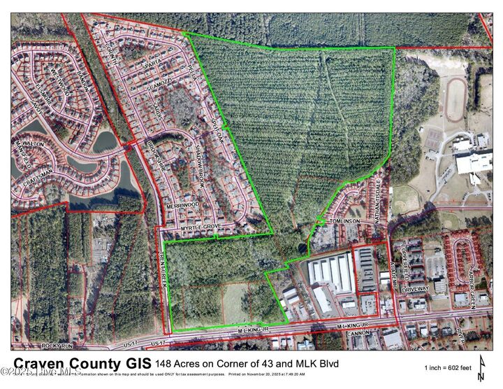 Property Photo: Tbd Dr Mlk Jr Boulevard NC 28562