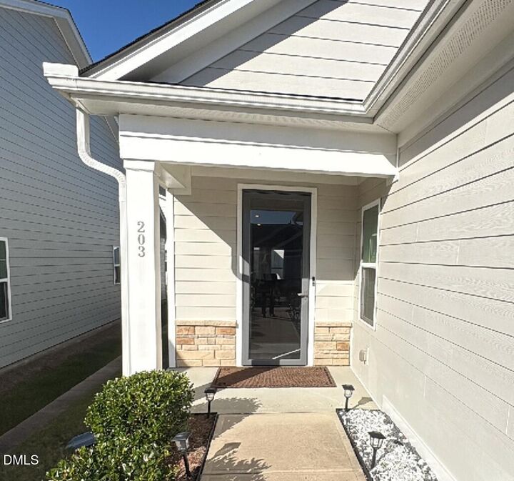 Property Photo: 203 Maroon Court NC 27610