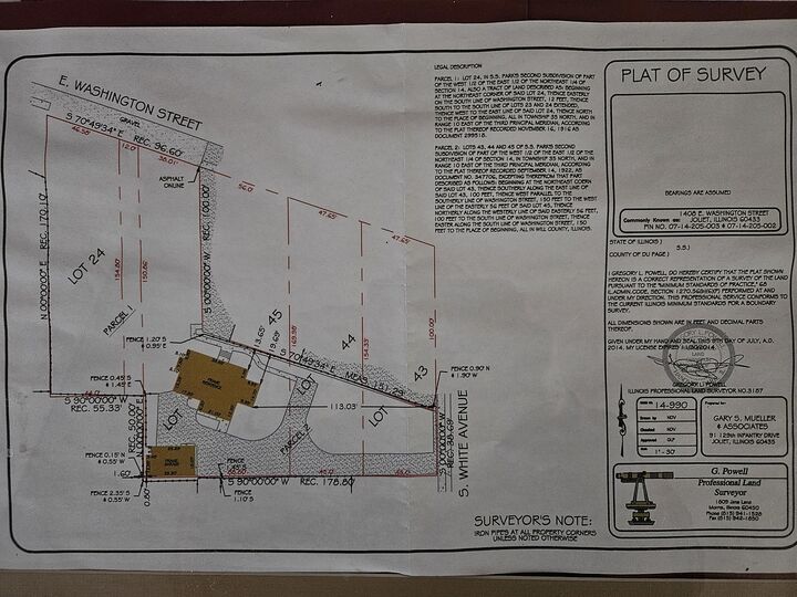 Property Photo:  1408 E Washington Street  IL 60433 