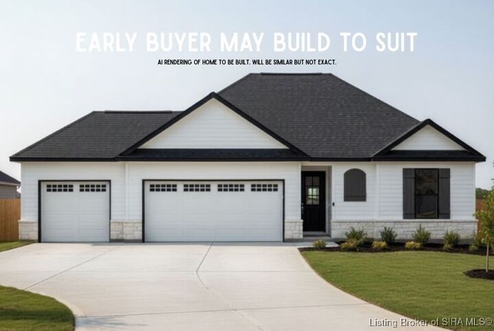 Property Photo:  5021 Bolton Drive Lot 1601  IN 47111 