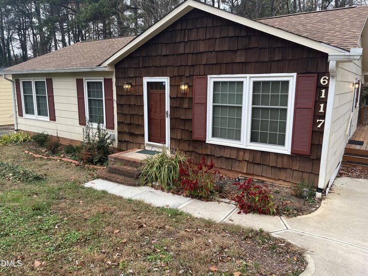 Property Photo:  6117 Bellow Street  NC 27609 