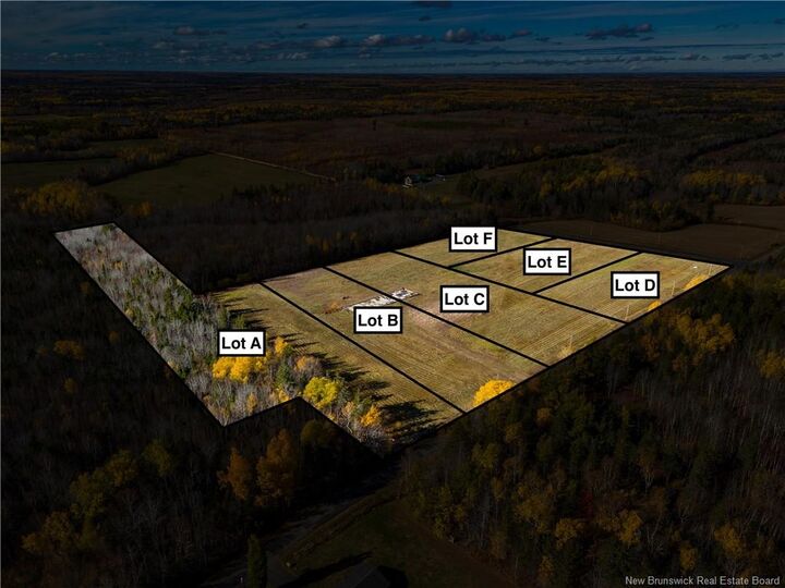 Property Photo:  Lot B Bois Joli  NB E4S 2X3 