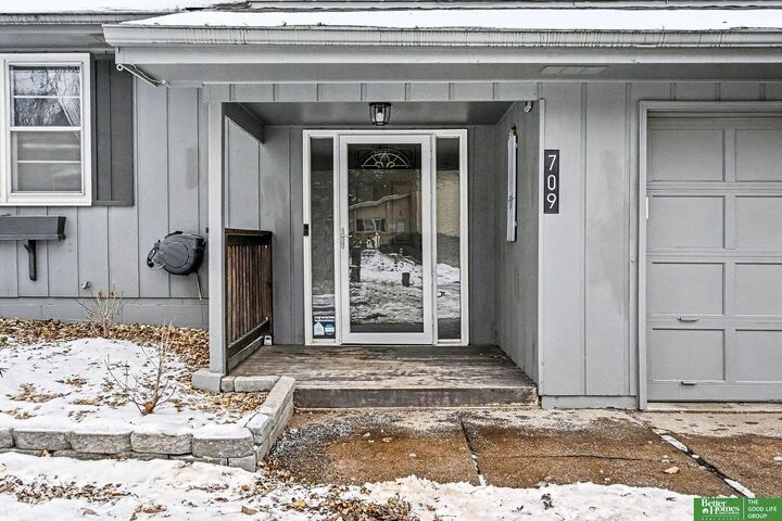 Property Photo:  709 Sherman Drive  NE 68005 