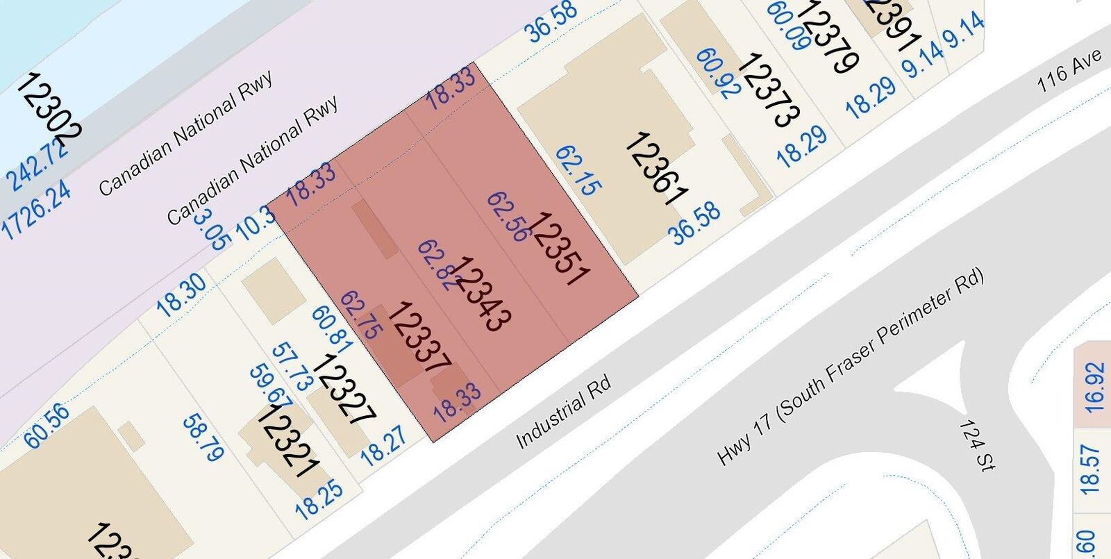 Property Photo:  12351 Industrial Road  BC V3V 3S4 