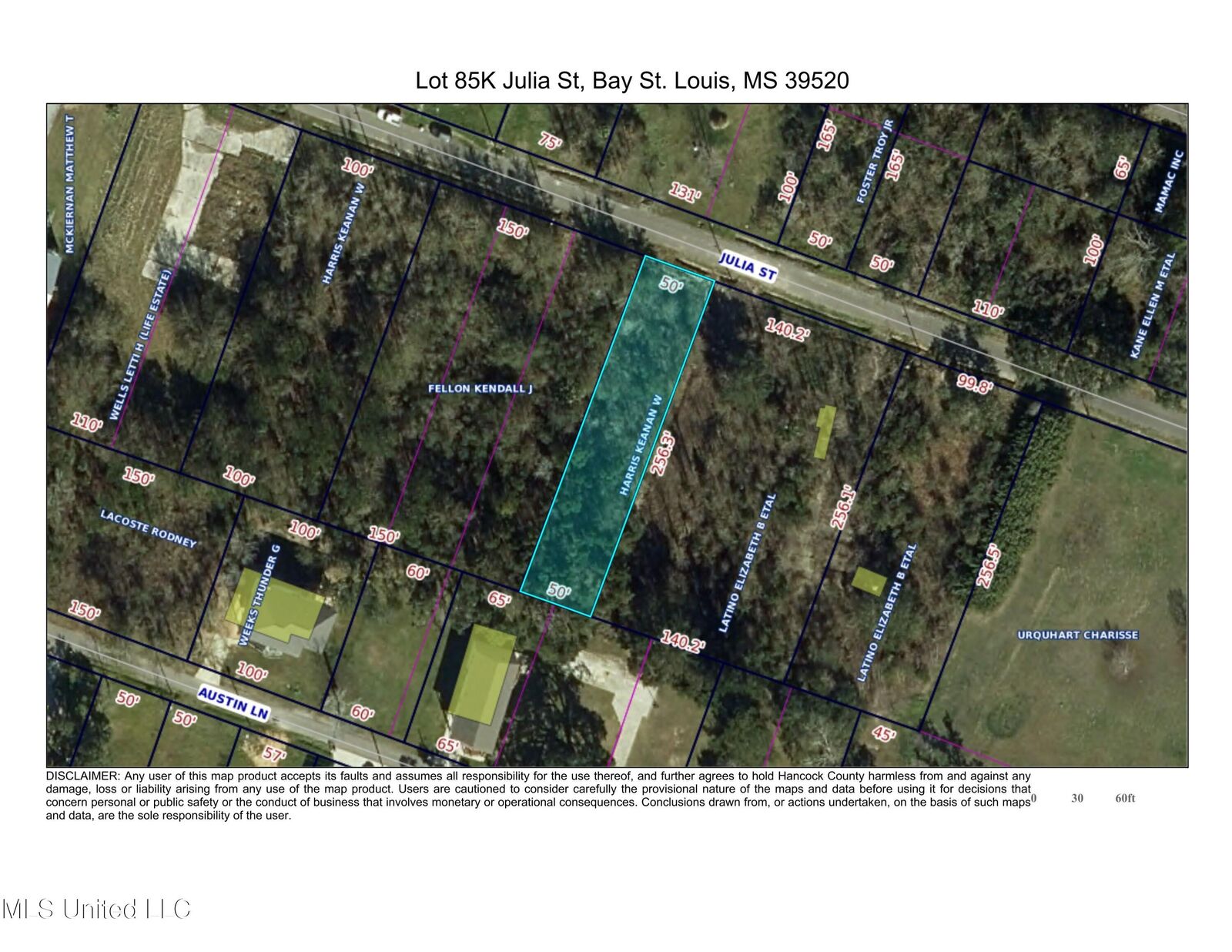 Property Photo:  Lot 85D Julia Street  MS 39520 