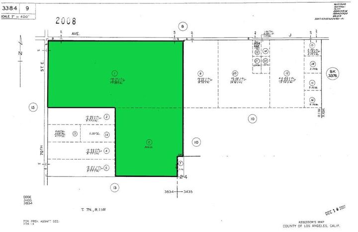 Property Photo:  Avenue J &Amp 70th St E Avenue # J  CA 93535 