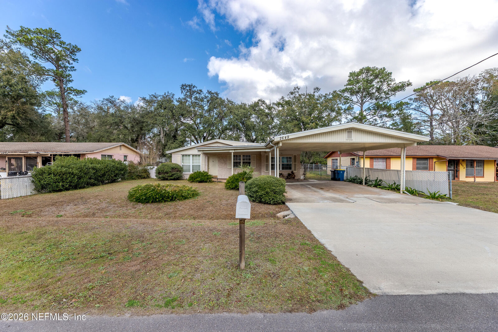 Property Photo:  2649 Sandra Lane  FL 32208 