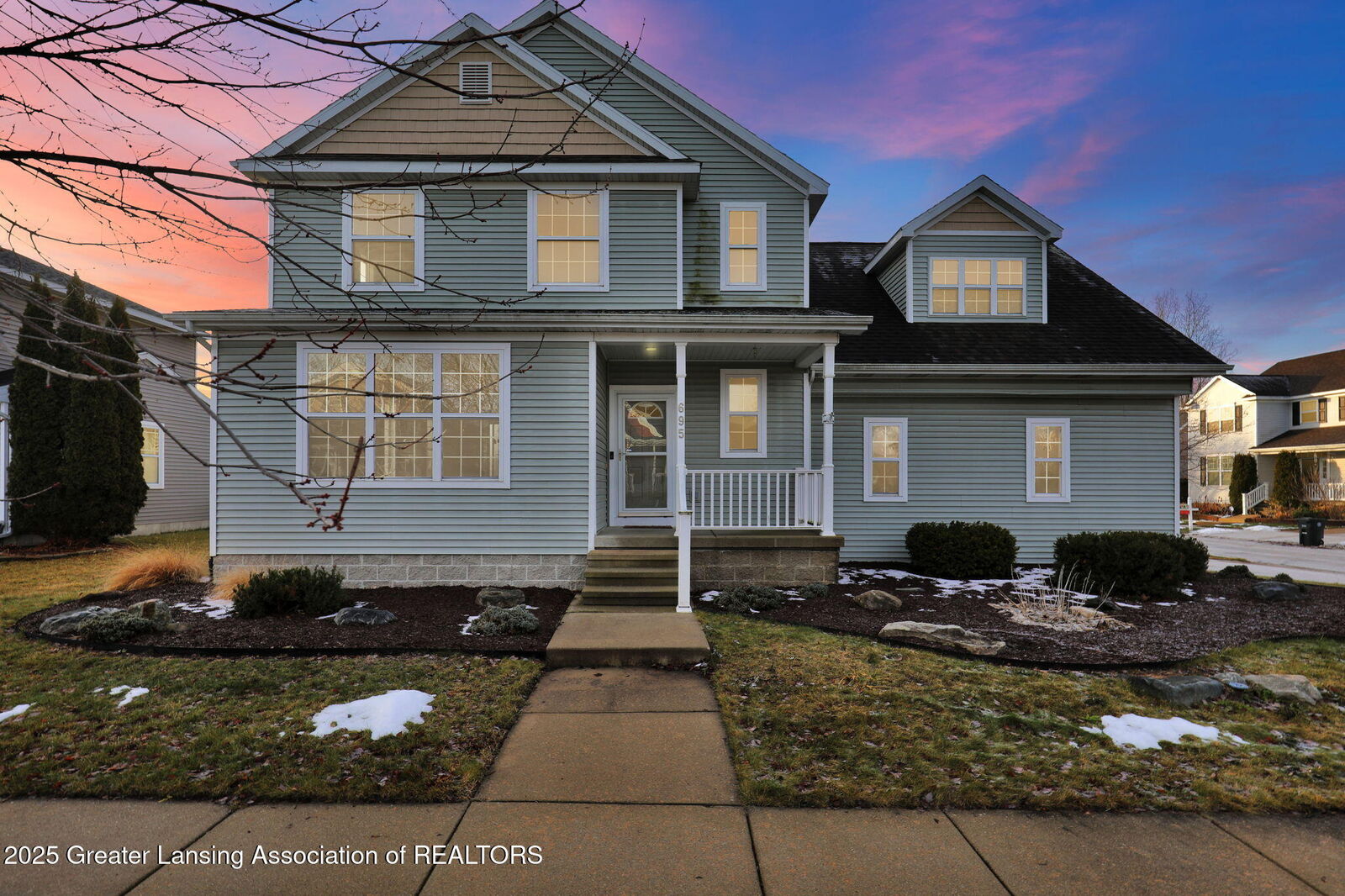 Property Photo:  695 Phoebe Lane  MI 48823 