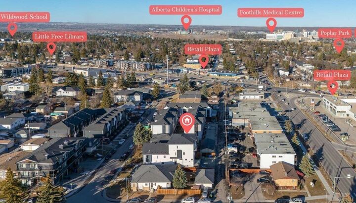 Property Photo:  940 38th Street SW Unit 2  AB T3C 1T3 