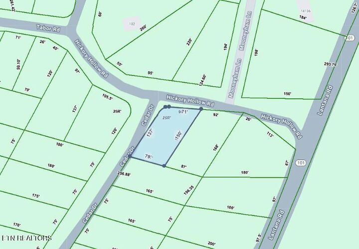 Property Photo:  0.25 Ac Siever Rd  TN 38572 