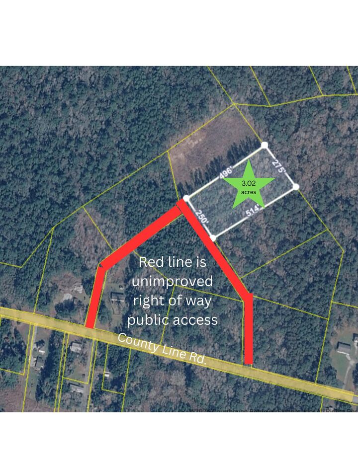 Property Photo:  0 County Line Road  SC 29470 