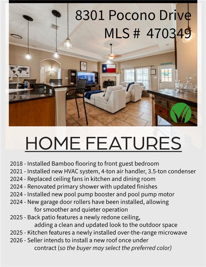 Property Photo:  8301 Pocono  TX 78414 