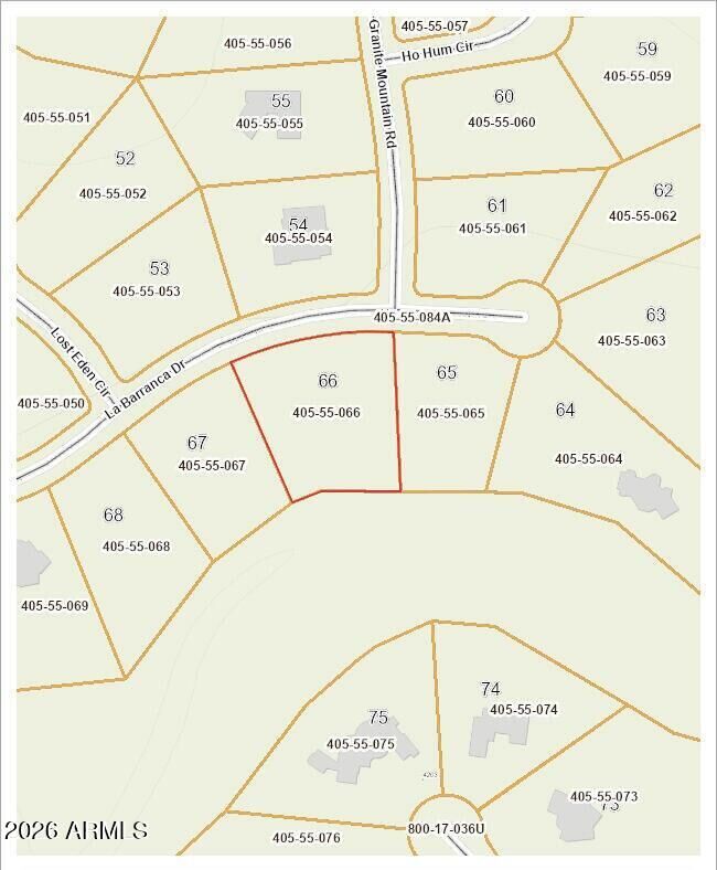 Property Photo: 110 La Barranca Drive 66 AZ 86351