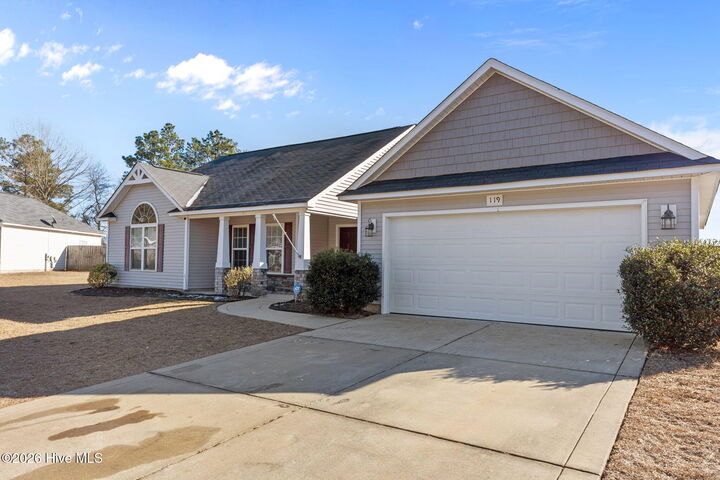 Property Photo:  119 Yellowfoot Drive  NC 28376 