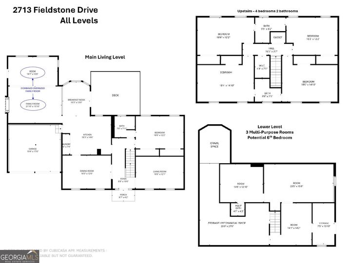 Property Photo:  2713 Fieldstone Drive SE  GA 30013 