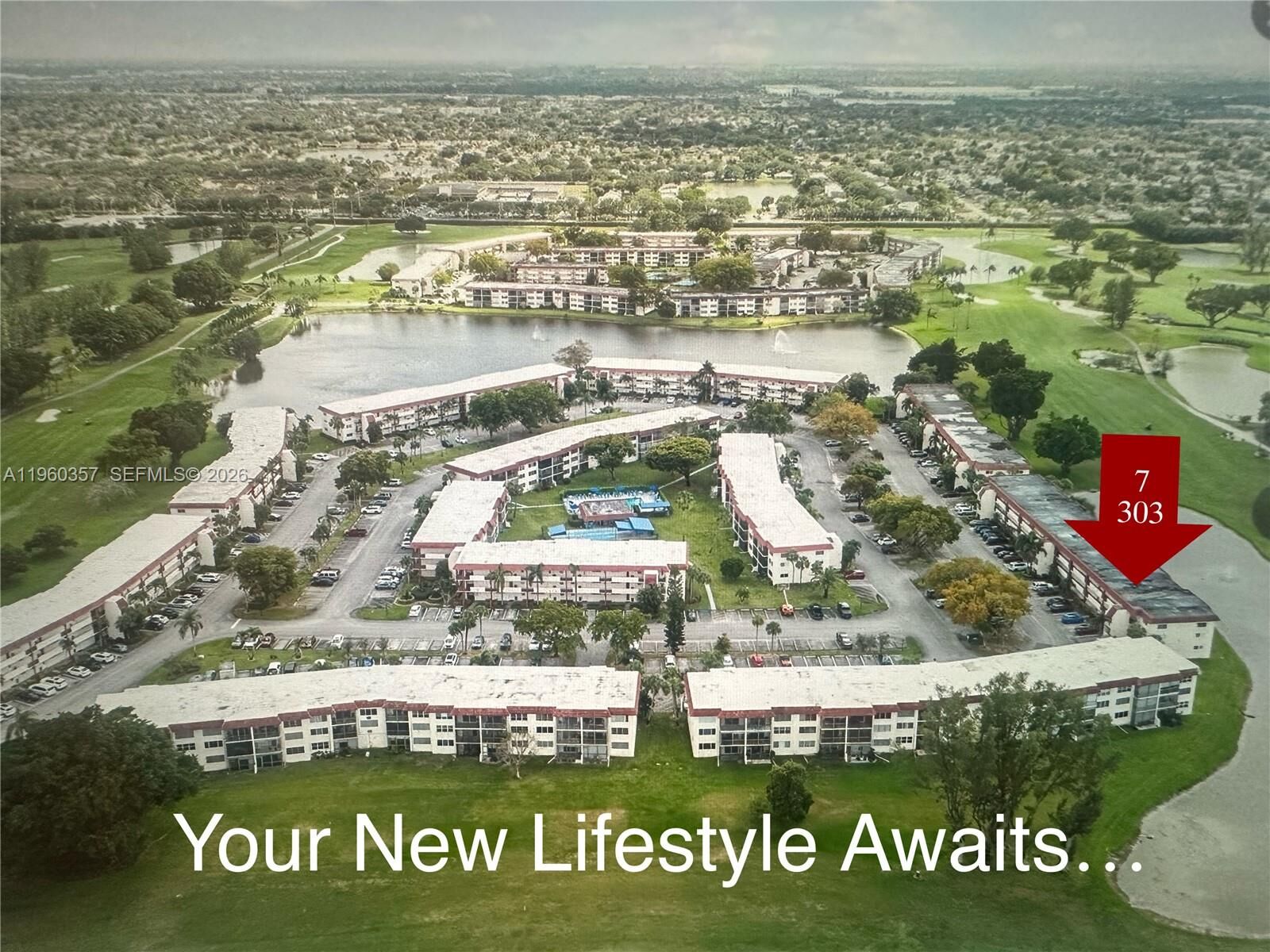 Property Photo:  9300 N Hollybrook Lake Dr 303  FL 33025 