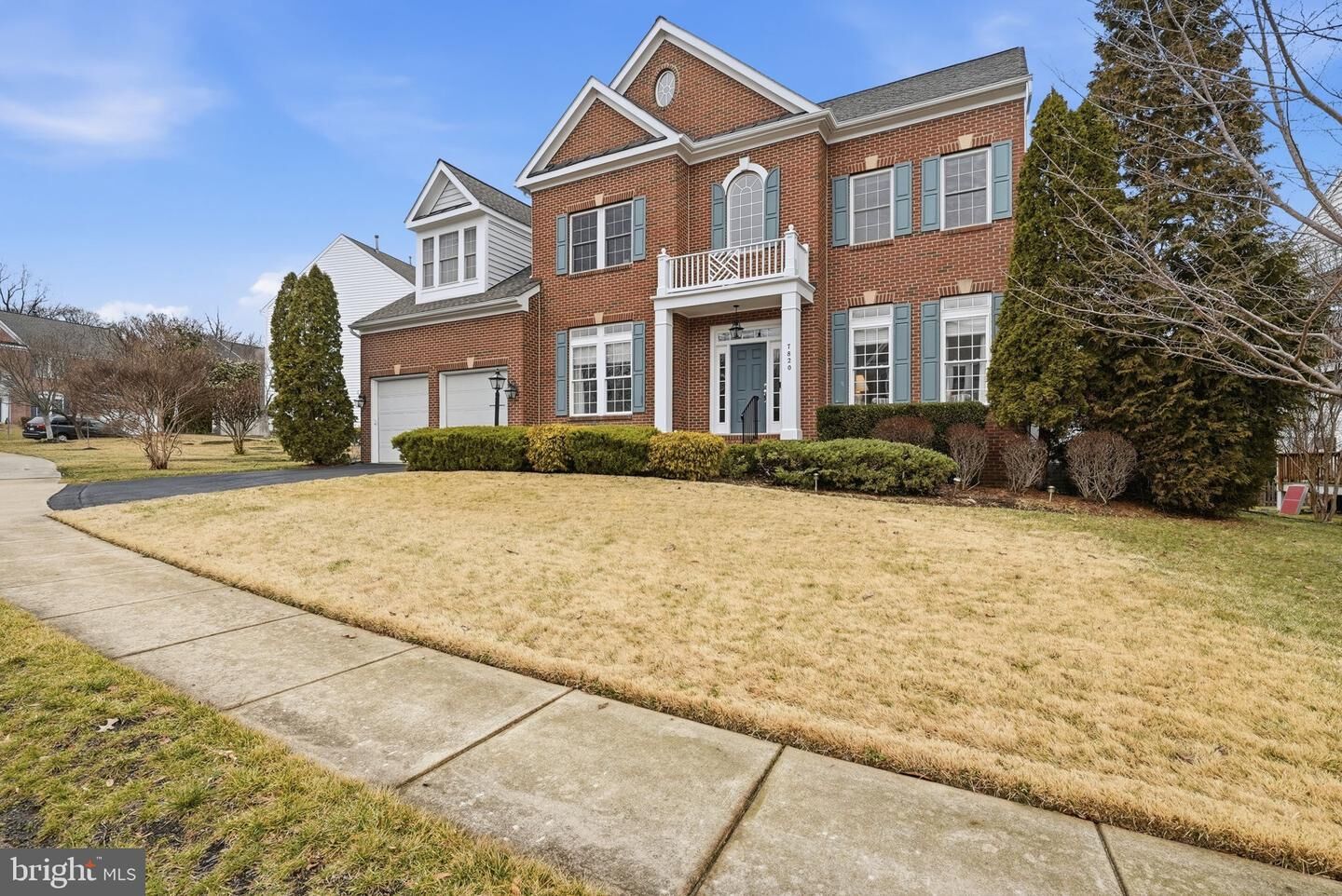 Property Photo:  7820 Rose Garden Lane  VA 22153 