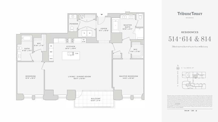 Property Photo:  435 N Michigan Avenue 814  IL 60611 