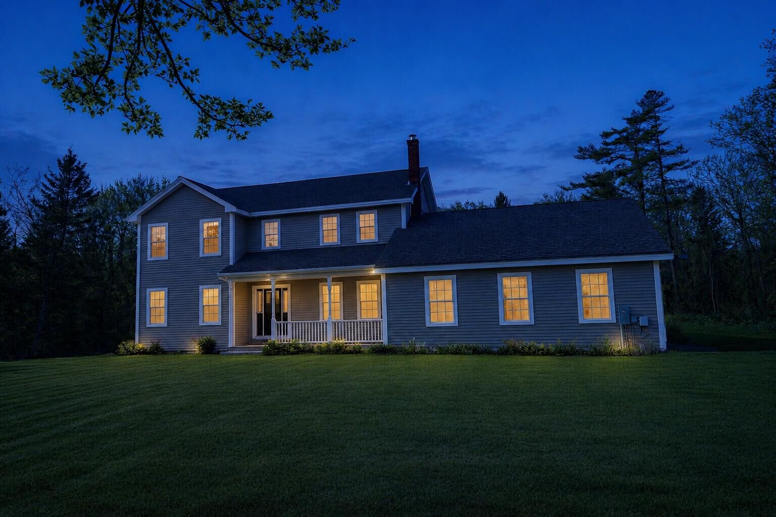 Property Photo:  74 Town Farm Road  ME 04444 