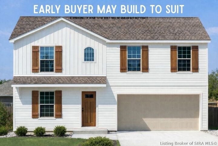 Property Photo:  1488 Solar Street Lot 8  IN 47170 