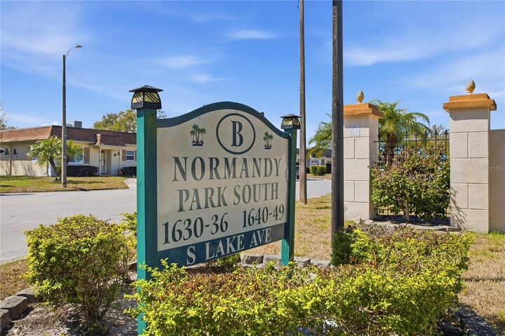 Property Photo:  1636 S Lake Avenue 1  FL 33756 