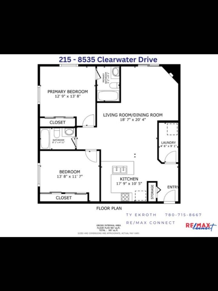 Property Photo: 8535 Clearwater Drive 215 AB T9H 0B7