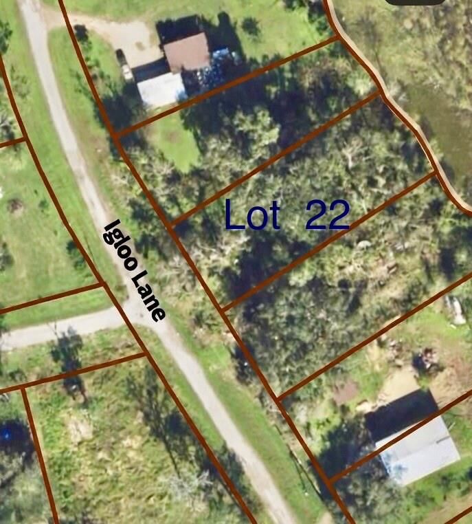 Property Photo: Lot 22 Igloo Lane TX 77515