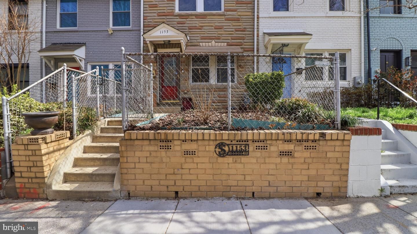 Property Photo: 1153 3rd Street NE DC 20002