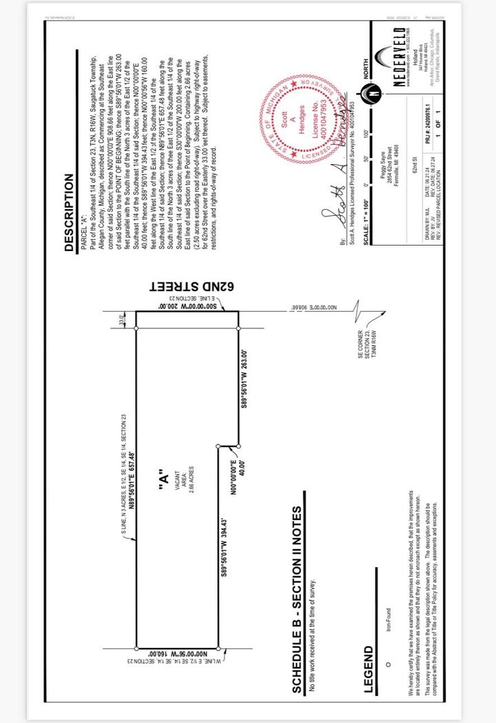 Property Photo:  2846 62nd Street  MI 49408 