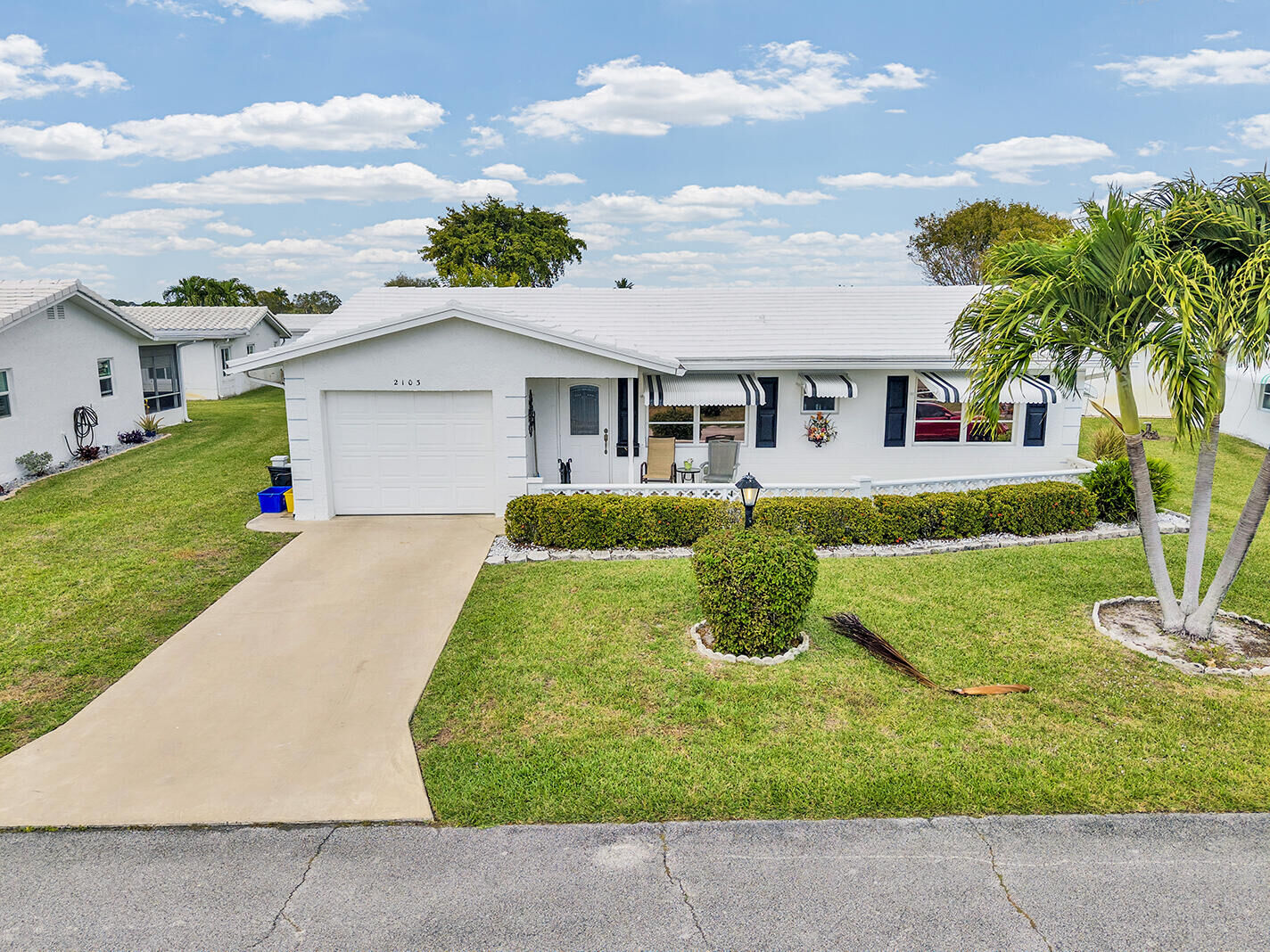 Property Photo: 2105 Alfred Drive FL 33426